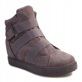 Tênis Com Elástico Cinza XY-297 1