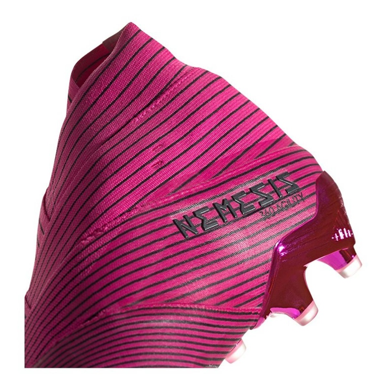 Chuteiras Adidas Nemeziz 19+ Fg M F34403 rosa rosa 1