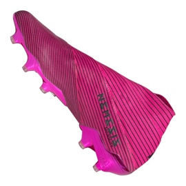 Chuteiras Adidas Nemeziz 19+ Fg M F34403 rosa rosa 2