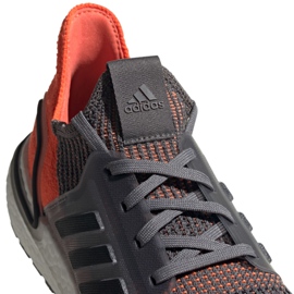 Tênis de corrida adidas UltraBoost 19 m M G27517 laranja cinza 2