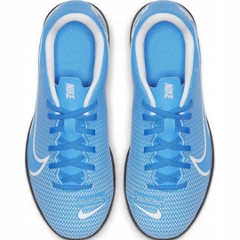Chuteiras Nike Mercurial Vapor 13 Club Ic Jr AT8169-414 azul azul 2 Chuteiras Nike Mercurial Vapor 13 Club Ic Jr AT8169-414 azul azul 2