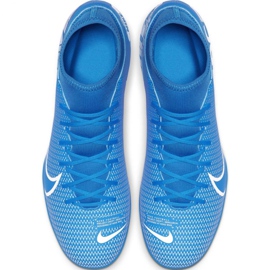 Chuteiras Nike Mercurial Superfly 7 Club FG / MG M AT7949-414 azul azul 1 Chuteiras Nike Mercurial Superfly 7 Club FG / MG M AT7949-414 azul azul 1