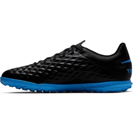 Chuteiras Tiempo Nike Legend 8 Club Tf M AT6109 004 pretas preto preto 2
