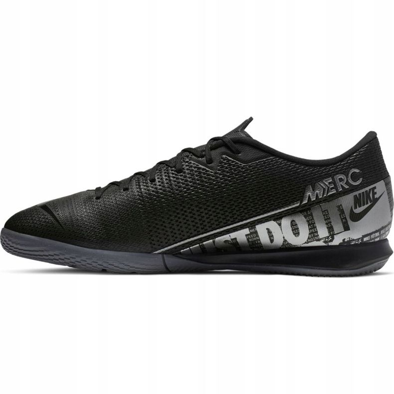 Chuteiras Nike Mercurial Vapor 13 Academy Ic M AT7993 001 pretas preto preto 2