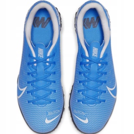 Chuteiras Nike Mercurial Vapor 13 Academy Tf Jr AT8145 414 azul 1