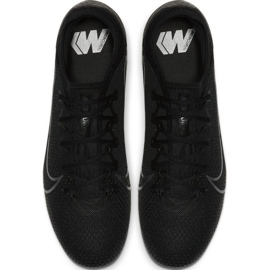 Chuteiras Nike Mercurial Vapor 13 Pro Tf M AT8004 001 pretas preto preto 1