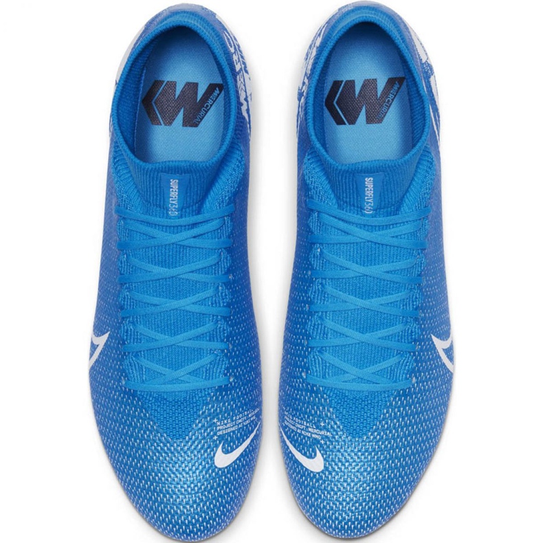 Chuteiras Nike Mercurial Superfly 7 Pro Fg M AT5382 414 azul 1