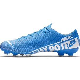 Chuteiras Nike Mercurial Vapor 13 Academy FG / MG M AT5269-414 azul azul 2