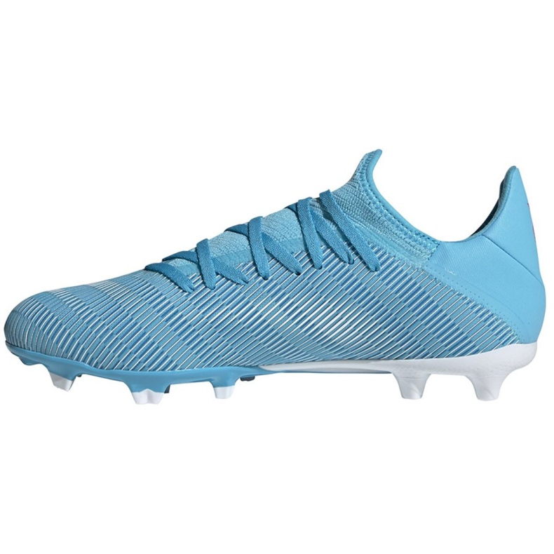 Chuteiras Adidas X 19.3 Fg M F35383 cinza azul 1