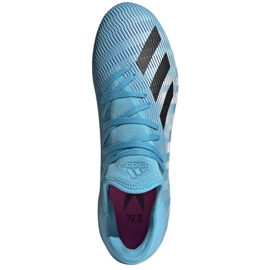 Chuteiras Adidas X 19.3 Fg M F35383 cinza azul 2