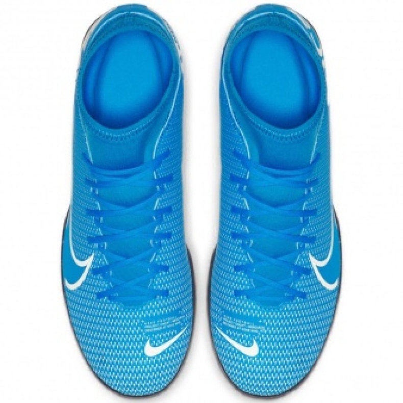 Sapatos de interior Nike Mercurial Superfly 7 Club Ic M AT7979-414 azul azul 1