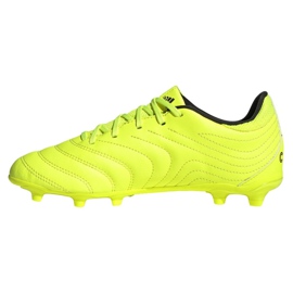 Chuteiras Adidas Copa 19.3 Fg Jr F35466 amarelo amarelo 1