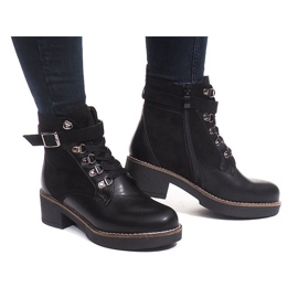 Trabalhadores com botas quentes K-4 preto 1