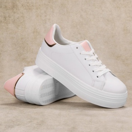 SHELOVET Calçados Esportivos da Moda branco 1