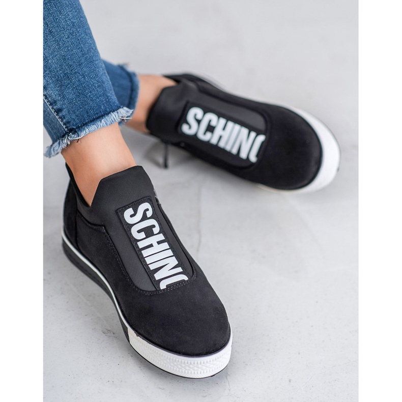 SHELOVET Sapatos femininos elegantes preto multicolorido 2