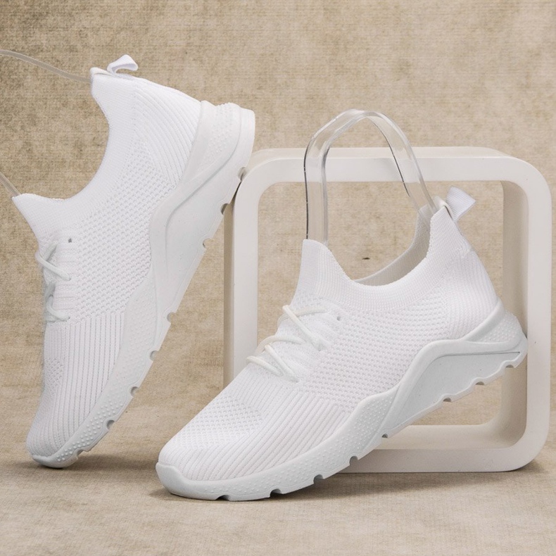 SHELOVET Calçados Esportivos Slip-on branco 1