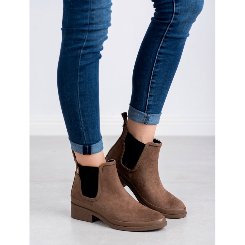 Kylie Botas Chelsea marrom 1