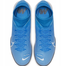 Chuteiras Nike Mercurial Superfly 7 Academy Ic M AT7975 414 azul 1 Chuteiras Nike Mercurial Superfly 7 Academy Ic M AT7975 414 azul 1