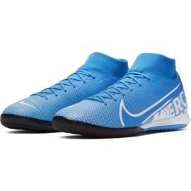 Chuteiras Nike Mercurial Superfly 7 Academy Ic M AT7975 414 azul 2 Chuteiras Nike Mercurial Superfly 7 Academy Ic M AT7975 414 azul 2