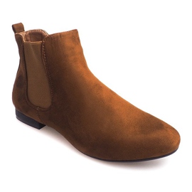 Clássico Chelsea Boots H531 Camel marrom 1