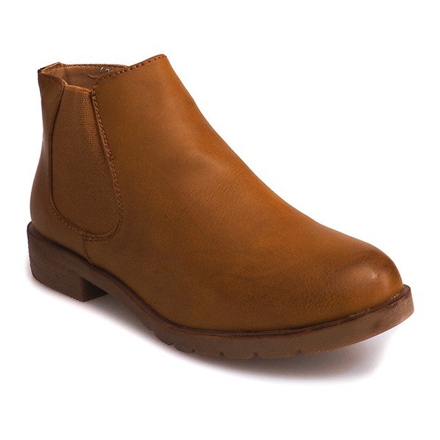 Botas Botas Jodhpur Com Elastic 62011 Camel marrom 1