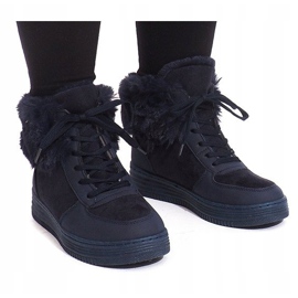 Botas bem isoladas R138 azul marinho 2