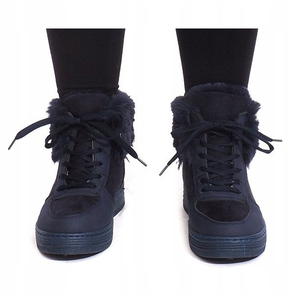 Botas bem isoladas R138 azul marinho 1