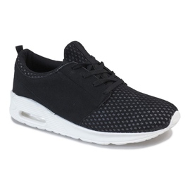 Sapatos esportivos masculinos negros M633-2 preto 1