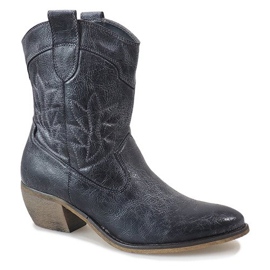 Botas de cowboy azuis 10601-1 multicolorido azul 1