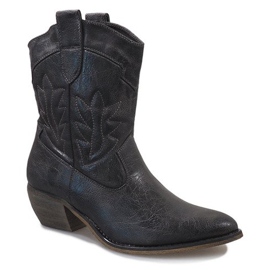 Botas de cowboy cinza 10601-1 1
