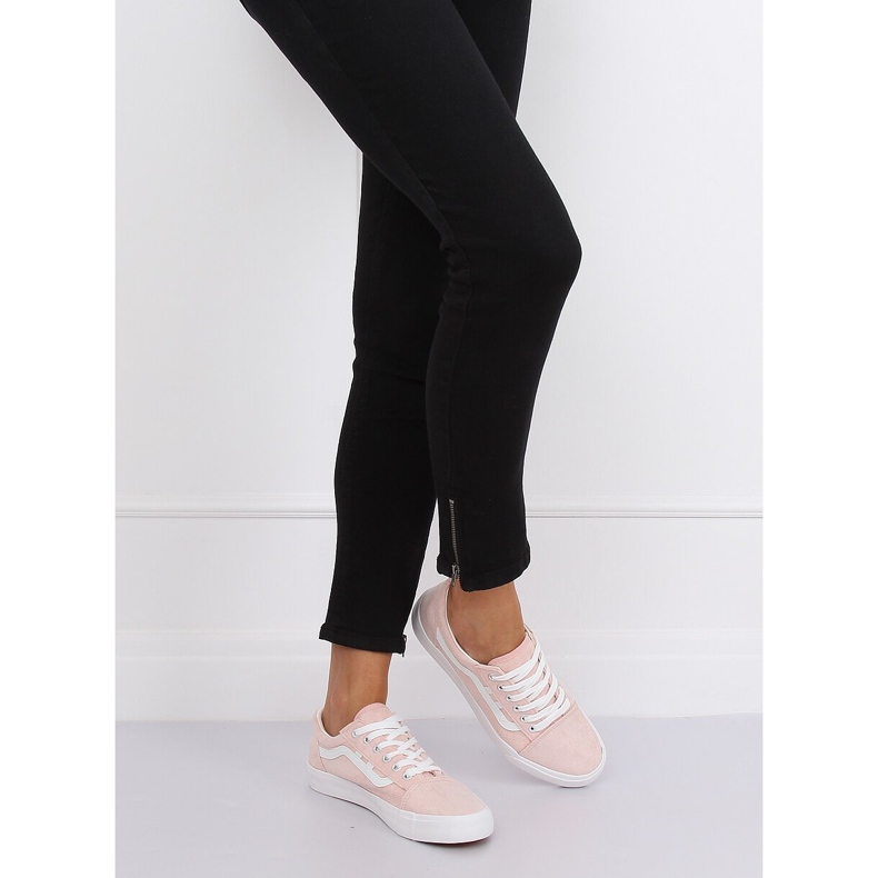 Tênis feminino rosa B70A ROSA / BRANCO 1