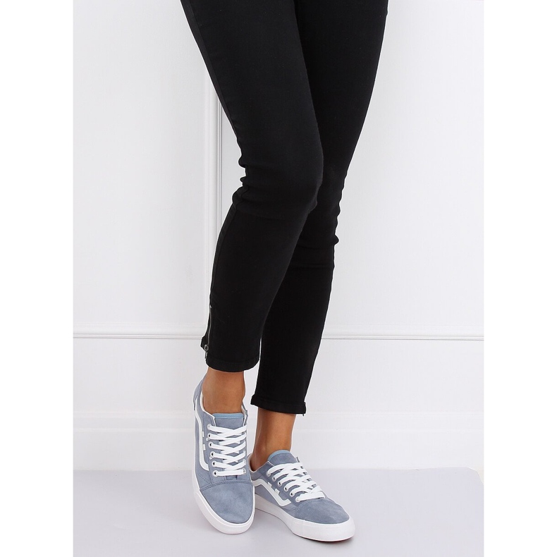 Tênis feminino azul B70A AZUL / BRANCO 2