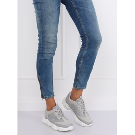 Tênis esportivos cinza G-200 Grey 1