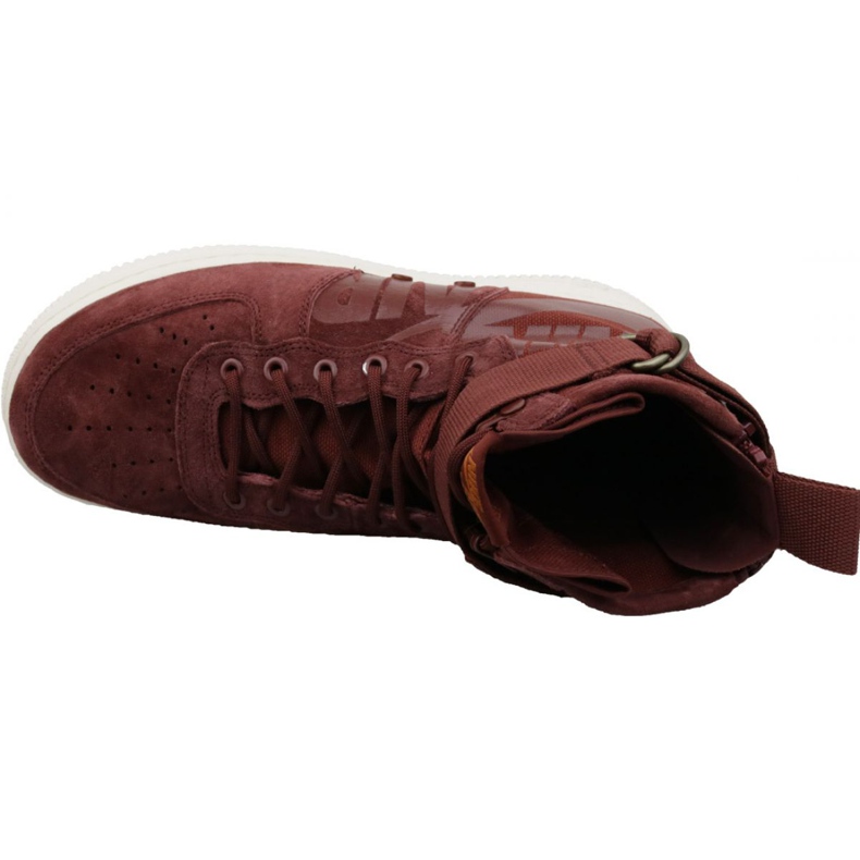 Sapata Nike Air Force 1 Sf Mid M 917753-202 vermelho 2
