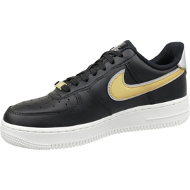 Sapatos Nike Air Force 1 '07 Metallic W AR0642-002 preto 1