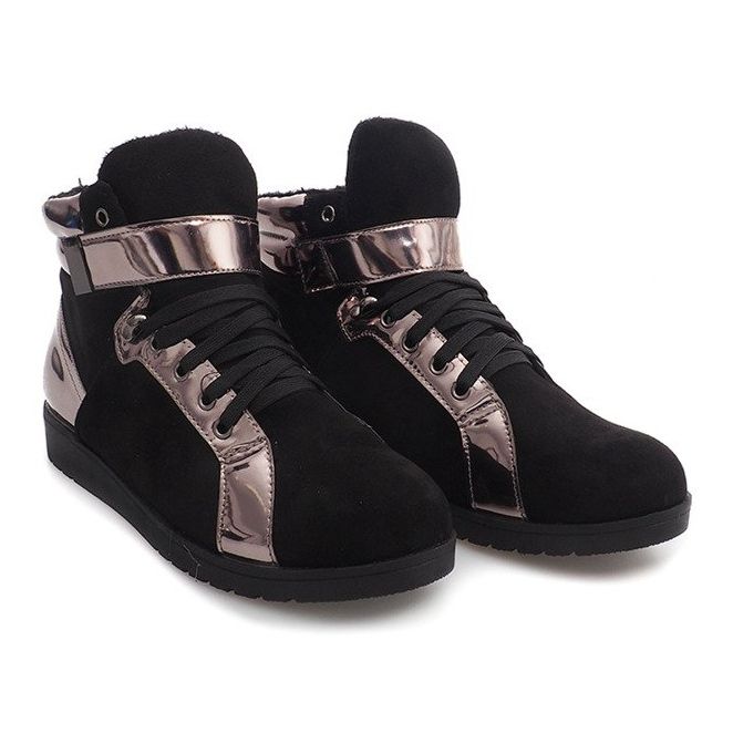 Tênis Quente 2026-1 Preto cinza 1