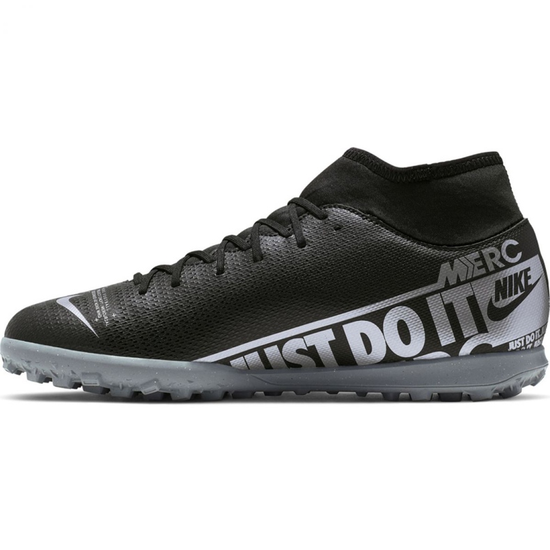 Chuteiras Nike Mercurial Superfly 7 Club Tf M AT7980-001 preto preto 2