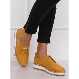 Mocassins amarelos para mulheres C-7225 amarelo 2