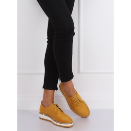 Mocassins amarelos para mulheres C-7225 amarelo 1