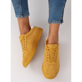 Tênis feminino amarelo LX-9857 Amarelo 2