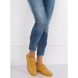 Tênis feminino amarelo LX-9857 Amarelo 1