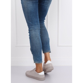 Tênis cinza feminino cinza LX-9857 cinza 1