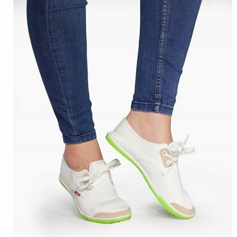 Tênis Lycra BL181 Branco Slip-On 1 Tênis Lycra BL181 Branco Slip-On 1