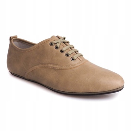 Sapatos elegantes para jazz 8312 bege 1