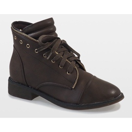 Botas de amarrar marrons LA-12 marrom 1