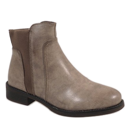 Botas com isolamento bege 9040 1 Botas com isolamento bege 9040 1