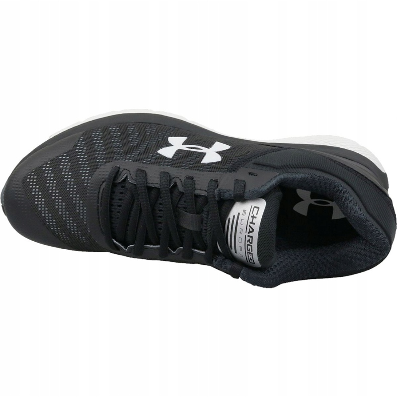 Under Armour Charged Europa 2 M 3021253-003 tênis preto 2
