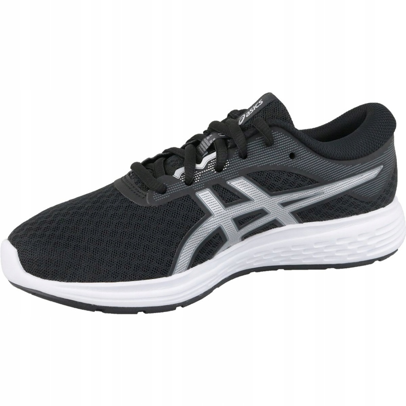 Tênis de corrida Asics Patriot 11 Gs Jr 1014A070-002 preto 1