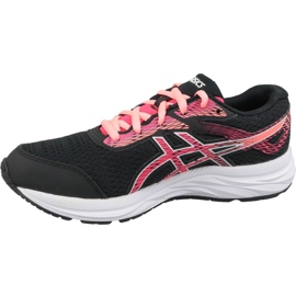 Tênis de corrida Asics Gel-Excite 6 Gs Jr 1014A079-002 preto rosa 1