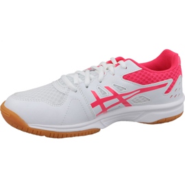 Tênis Asics Upcourt 3 W 1072A012-104 de vôlei multicolorido branco 1